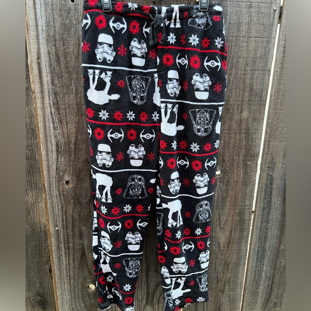 Star Wars fuzzy pajama pants